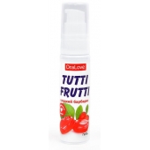 Гель-смазка Tutti-frutti со вкусом барбариса - 30 гр. - Биоритм - купить с доставкой в Комсомольске-на-Амуре
