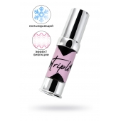 Возбуждающий гель с эффектом вибрации и охлаждения Triple X 3 in 1 Unisex Pleasure Enhancer Gel - 15 мл. - Secret Play - купить с доставкой в Комсомольске-на-Амуре