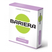 Классические презервативы Bariera Classic - 3 шт. - Bariera - купить с доставкой в Комсомольске-на-Амуре