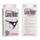 Трусы для страпона с универсальным креплением Universal Love Rider Luxe Harness - California Exotic Novelties - купить с доставкой в Комсомольске-на-Амуре