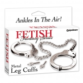Металлические наручники Metal Leg Cuffs - Pipedream - купить с доставкой в Комсомольске-на-Амуре