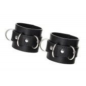 Черные наручники Anonymo на сцепке - ToyFa - купить с доставкой в Комсомольске-на-Амуре