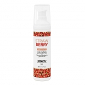 Разогревающее массажное масло  с ароматом клубники Gourmet Strawberry - 50 мл. - Exsens - купить с доставкой в Комсомольске-на-Амуре