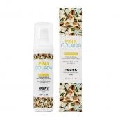 Разогревающее массажное масло с ароматом пина колада Gourmet Pina Colada - 50 мл. - Exsens - купить с доставкой в Комсомольске-на-Амуре