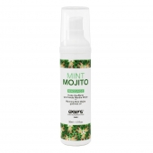 Разогревающее массажное масло с ароматом мохито Gourmet Mint Mojito - 50 мл. - Exsens - купить с доставкой в Комсомольске-на-Амуре