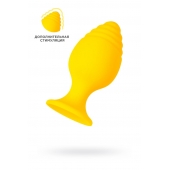 Желтая анальная втулка Riffle - 6 см. - ToyFa в Комсомольске-на-Амуре Желтая анальная втулка Riffle - 6 см. - ToyFa