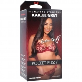 Мастурбатор-вагина Karlee Grey ULTRASKYN Pocket Pussy - Doc Johnson - в Комсомольске-на-Амуре купить с доставкой