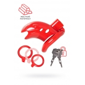 Красный мужской пояс верности из пластика - ToyFa - купить с доставкой в Комсомольске-на-Амуре