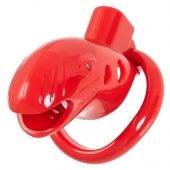 Красный мужской пояс верности из пластика - ToyFa - купить с доставкой в Комсомольске-на-Амуре
