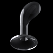 Прозрачный стимулятор простаты Flawless Clear Prostate Plug - 15 см. - Lovetoy - в Комсомольске-на-Амуре купить с доставкой
