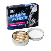 Пищевой концентрат для мужчин MANS FORCE  - 12 капсул - Sitabella - купить с доставкой в Комсомольске-на-Амуре