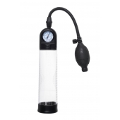 Прозрачная механическая помпа Roald с манометром - Sexus - в Комсомольске-на-Амуре купить с доставкой