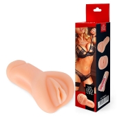 Телесный реалистичный мастурбатор в виде вагины - Bior toys - в Комсомольске-на-Амуре купить с доставкой