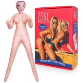 Надувная секс-кукла  Анджелина - Bior toys - в Комсомольске-на-Амуре купить с доставкой