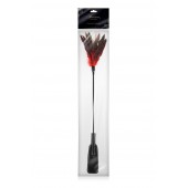 Стек-щекоталка Sweet Caress Feather Whip - 58 см. - Sweet Caress - купить с доставкой в Комсомольске-на-Амуре