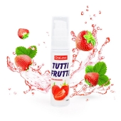 Гель-смазка Tutti-frutti с земляничным вкусом - 30 гр. - Биоритм - купить с доставкой в Комсомольске-на-Амуре