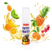 Гель-смазка Tutti-frutti со вкусом тропических фруктов - 30 гр. - Биоритм - купить с доставкой в Комсомольске-на-Амуре