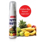 Гель-смазка Tutti-frutti со вкусом тропических фруктов - 30 гр. - Биоритм - купить с доставкой в Комсомольске-на-Амуре