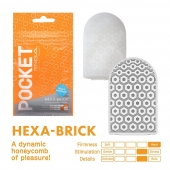 Карманный мастурбатор HEXA-BRICK - Tenga - в Комсомольске-на-Амуре купить с доставкой