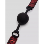 Кляп-шар на двусторонних ремешках Reversible Silicone Ball Gag - Fifty Shades of Grey - купить с доставкой в Комсомольске-на-Амуре