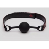 Кляп-шар на двусторонних ремешках Reversible Silicone Ball Gag - Fifty Shades of Grey - купить с доставкой в Комсомольске-на-Амуре