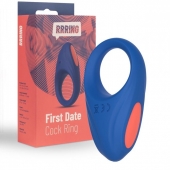 Синее эрекционное кольцо RRRING First Date Cock Ring - FeelzToys - в Комсомольске-на-Амуре купить с доставкой