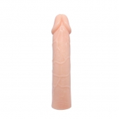 Удлиняющая насадка на пенис Deep Love - 21,5 см. - Baile - в Комсомольске-на-Амуре купить с доставкой