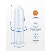 Презервативы MY.SIZE размер 57 - 10 шт. - My.Size - купить с доставкой в Комсомольске-на-Амуре