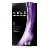 Презервативы с утолщённой стенкой VITALIS PREMIUM strong - 12 шт. - Vitalis - купить с доставкой в Комсомольске-на-Амуре
