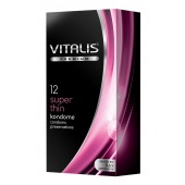 Ультратонкие презервативы VITALIS PREMIUM super thin - 12 шт. - Vitalis - купить с доставкой в Комсомольске-на-Амуре