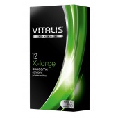 Презервативы увеличенного размера VITALIS PREMIUM x-large - 12 шт. - Vitalis - купить с доставкой в Комсомольске-на-Амуре