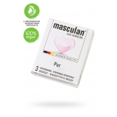 Супертонкие презервативы Masculan Pur - 3 шт. - Masculan - купить с доставкой в Комсомольске-на-Амуре