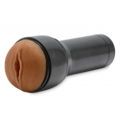 Коричневый мастурбатор-вагина Feel Stroker - Kiiroo - в Комсомольске-на-Амуре купить с доставкой