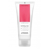 Смазка на водной основе Mixgliss Kiss с ароматом земляники - 70 мл. - Mixgliss - купить с доставкой в Комсомольске-на-Амуре