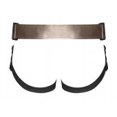 Бронзовый пояс для насадок Curious Harness - Strap-on-me - купить с доставкой в Комсомольске-на-Амуре