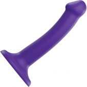 Фиолетовый фаллоимитатор-насадка Strap-On-Me Dildo Dual Density size S - 17 см. - Strap-on-me - купить с доставкой в Комсомольске-на-Амуре