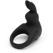 Черное эрекционное виброкольцо Happy Rabbit Rechargeable Rabbit Cock Ring - Happy Rabbit - в Комсомольске-на-Амуре купить с доставкой