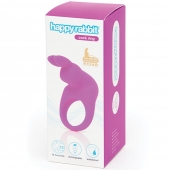 Фиолетовое эрекционное виброкольцо Happy Rabbit Rechargeable Rabbit Cock Ring - Happy Rabbit - в Комсомольске-на-Амуре купить с доставкой