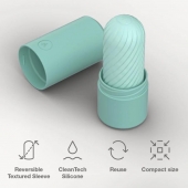 Мятный двусторонний мастурбатор Arcwave Ghost Pocket Stroker - Arcwave - в Комсомольске-на-Амуре купить с доставкой