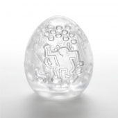 Мастурбатор-яйцо Keith Haring EGG DANCE - Tenga - в Комсомольске-на-Амуре купить с доставкой