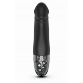 Черный вибратор с электростимуляцией Real Deal Neal - 16,5 см. - MyStim - купить с доставкой в Комсомольске-на-Амуре