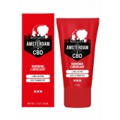 Пролонгирующий лубрикант Numbing CBD from Amsterdam - 50 мл. - Shots Media BV - купить с доставкой в Комсомольске-на-Амуре