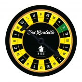 Настольная игра-рулетка Sex Roulette Kiss - Tease&Please - купить с доставкой в Комсомольске-на-Амуре