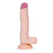 Телесный фаллоимитатор-реалистик Minc - 21 см. - A-toys купить с доставкой в интернет-магазине Orgasmix в Комсомольске-на-Амуре Телесный фаллоимитатор-реалистик Minc - 21 см. - A-toys