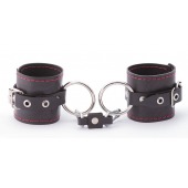 БДСМ-комплект: маленькая распорка и наручники - Crazy Handmade - купить с доставкой в Комсомольске-на-Амуре