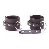 БДСМ-комплект: большая распорка и оковы - Crazy Handmade - купить с доставкой в Комсомольске-на-Амуре БДСМ-комплект: большая распорка и оковы - Crazy Handmade - купить с доставкой в Комсомольске-на-Амуре