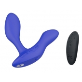 Синий анальный вибратор We-Vibe Vector+ - We-vibe - в Комсомольске-на-Амуре купить с доставкой