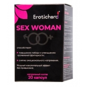 Капсулы для женщин Erotichard sex woman - 20 капсул (0,370 гр.) - Erotic Hard - купить с доставкой в Комсомольске-на-Амуре