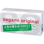 Ультратонкие презервативы Sagami Original 0.02 - 10 шт. - Sagami - купить с доставкой в Комсомольске-на-Амуре