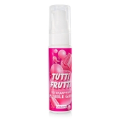 Интимный гель на водной основе Tutti-Frutti Bubble Gum - 30 гр. - Биоритм - купить с доставкой в Комсомольске-на-Амуре